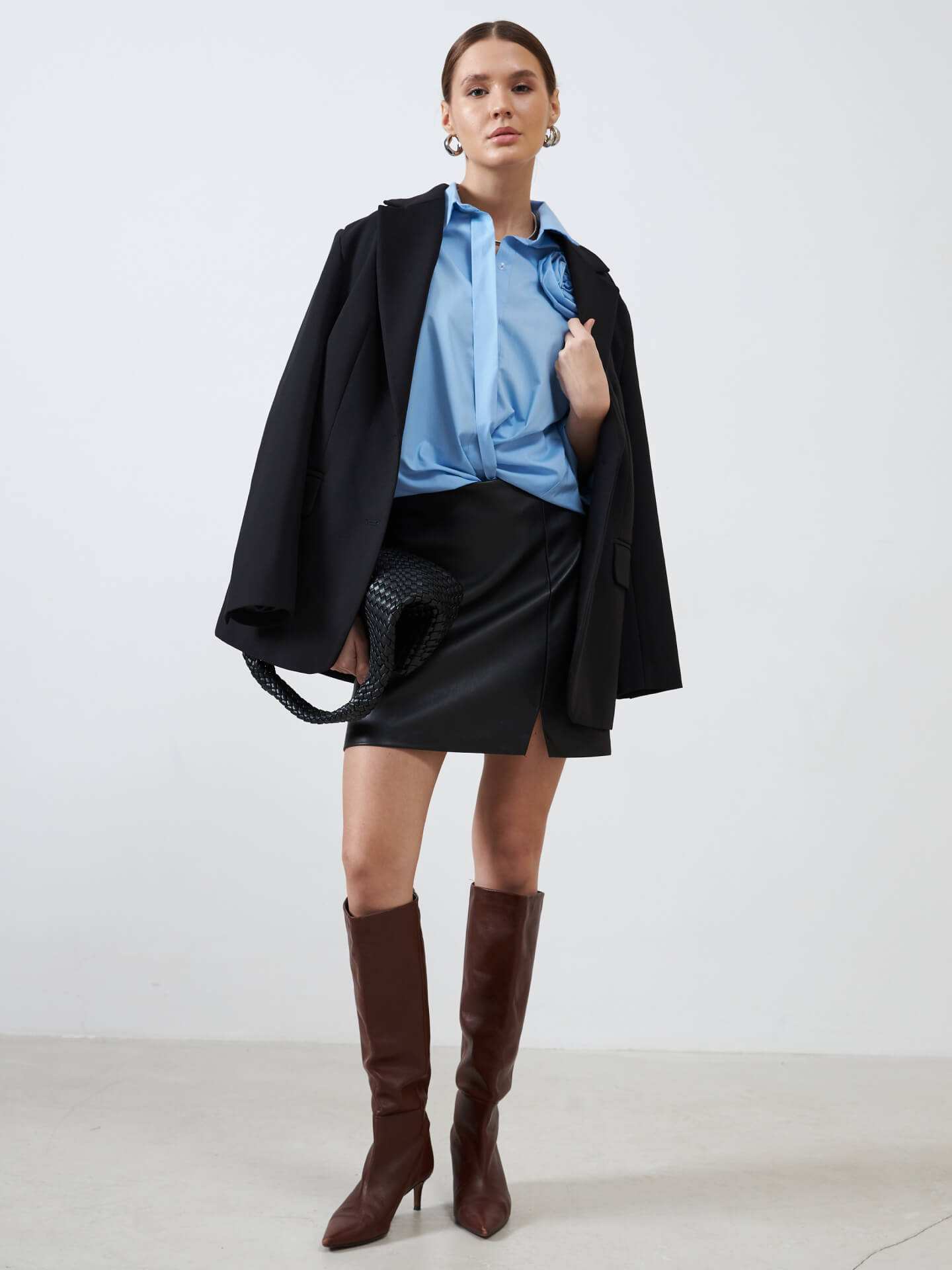 Рубашка с цветком