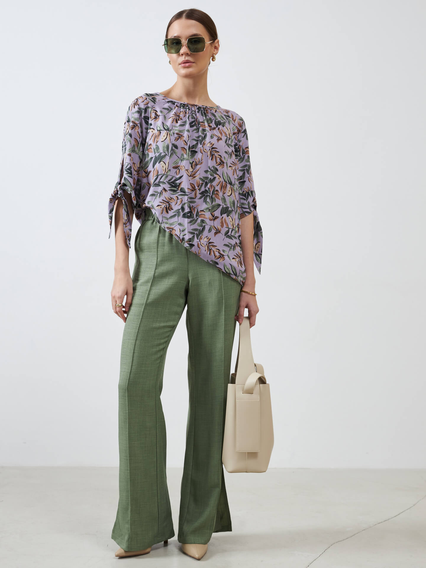 Блуза из вискозы