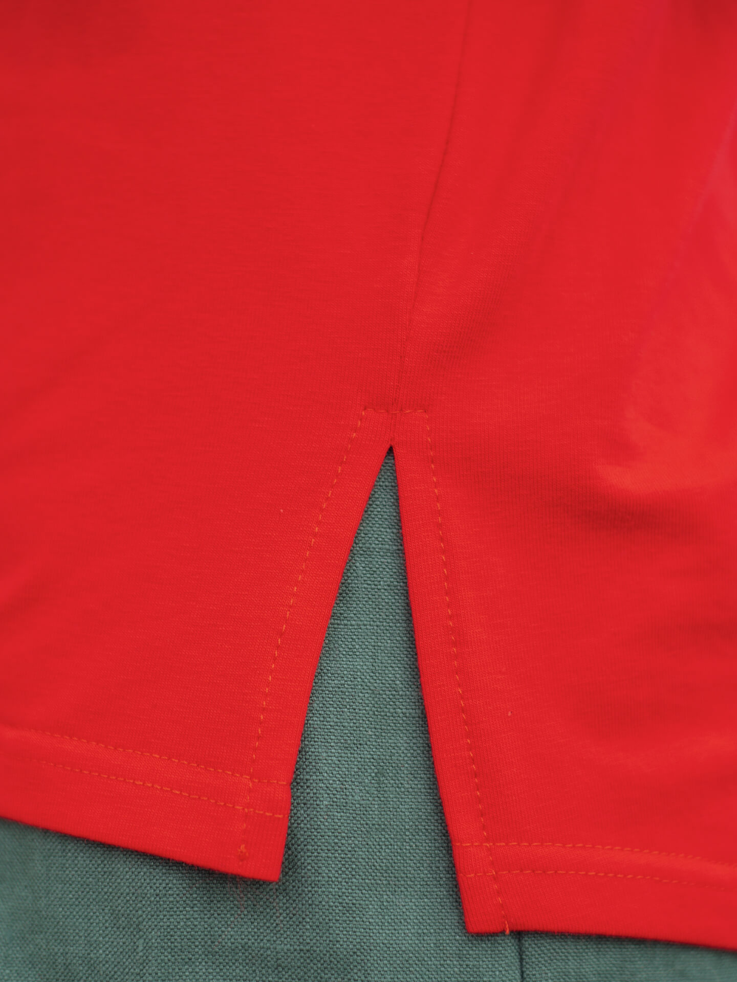 Футболка с подворотом