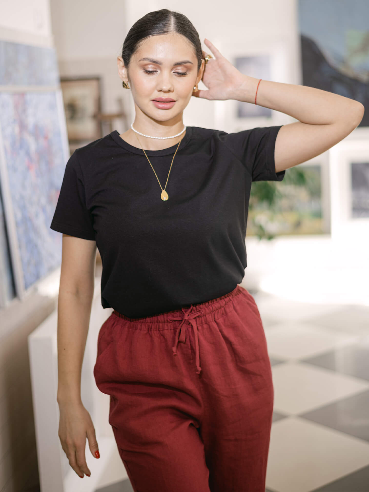 Футболка прямая