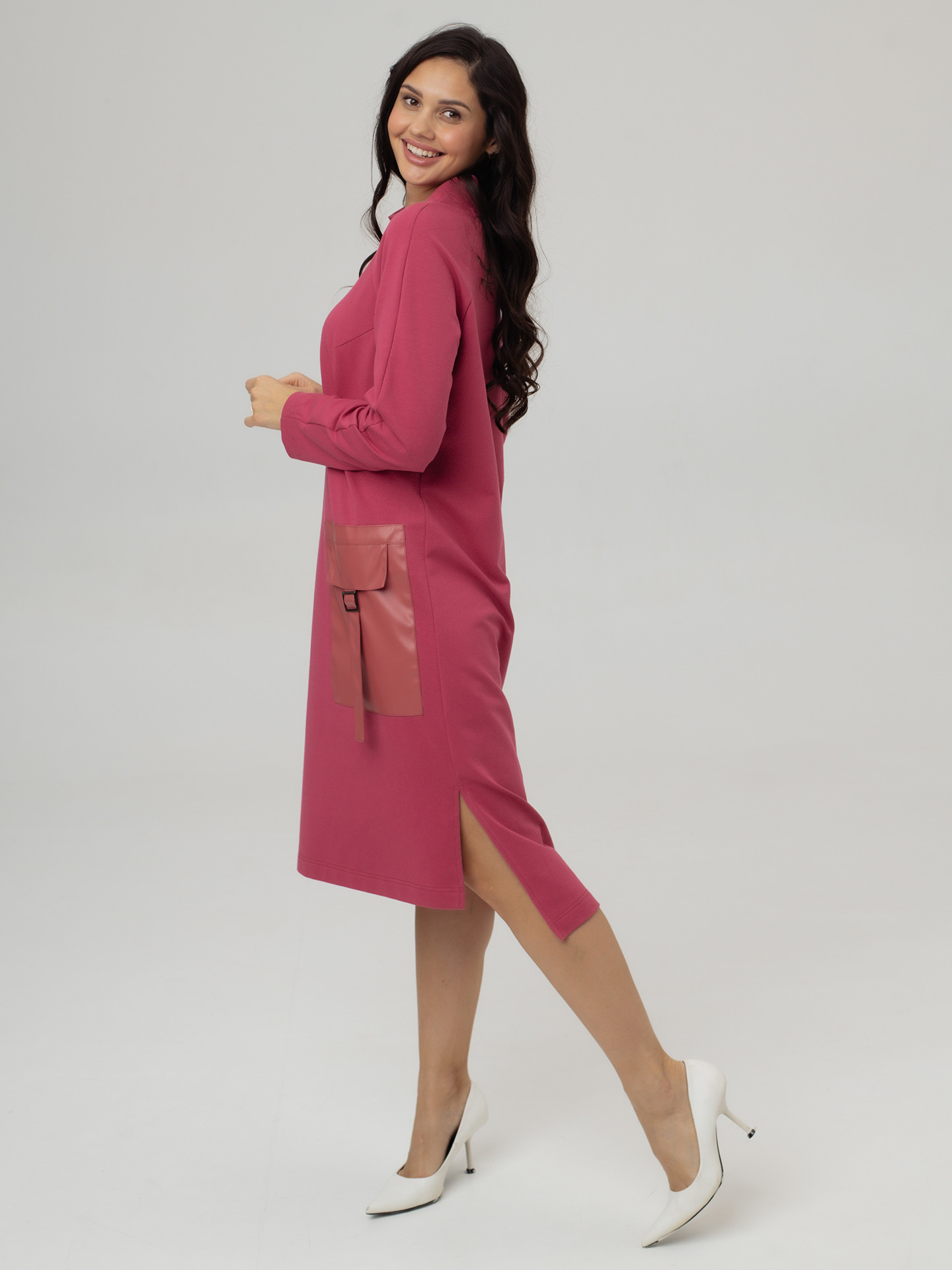 Платье с карманом